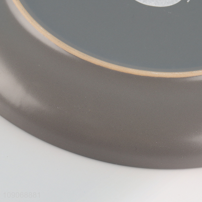 Top selling round ceramic tableware plate for home restaurant