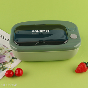 China wholesale portable school kids lunch box with tableware set