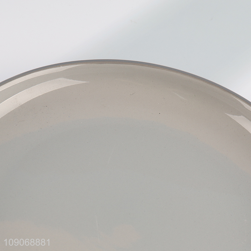 Top selling round ceramic tableware plate for home restaurant