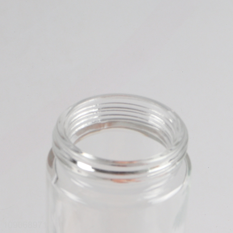 Factory Supply Glass Seasoning Bottle Spice Jar Salt Pepper Shaker