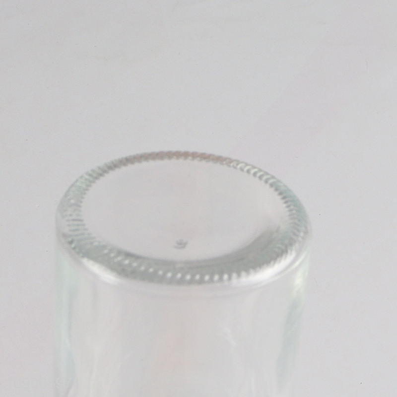Factory Supply Glass Seasoning Bottle Spice Jar Salt Pepper Shaker