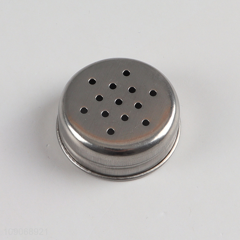 Wholesale Glass Salt and Pepper Shaker Seasoning Jar with Metal Lid