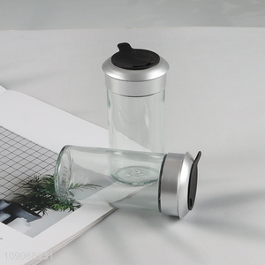 High Quality Glass Salt and Pepper Shaker Spice Jar with Airtight Lid