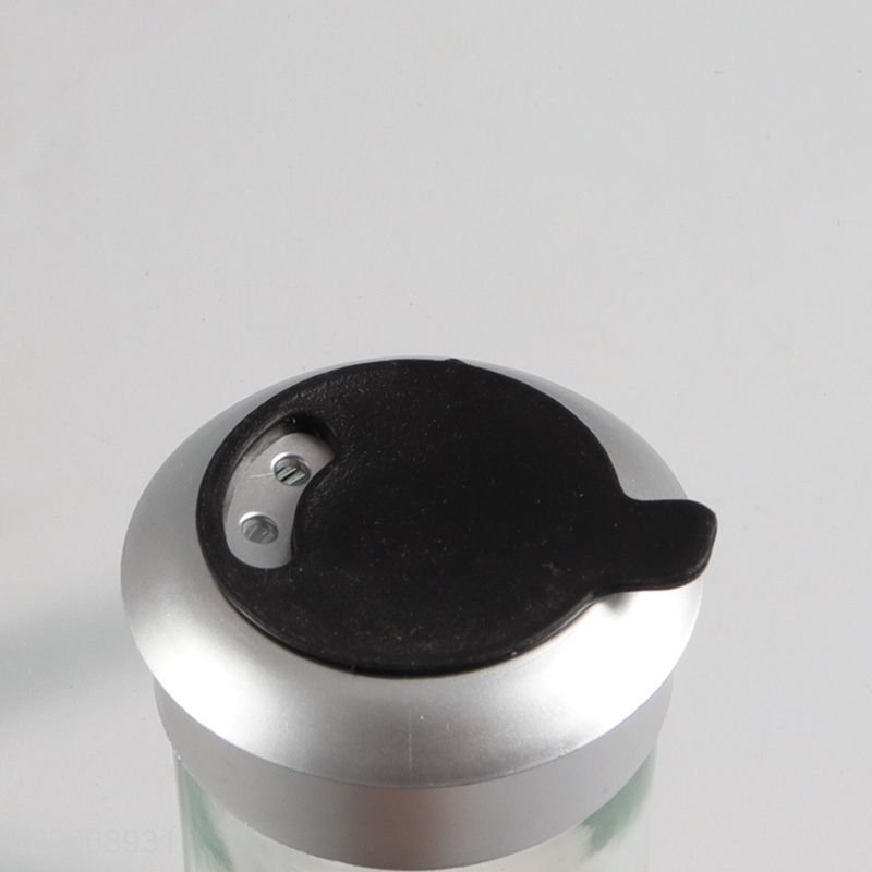 High Quality Glass Salt and Pepper Shaker Spice Jar with Airtight Lid