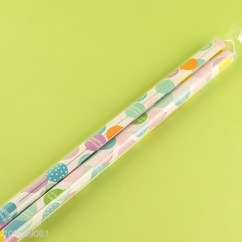 Factory price colorful gifts packaging paper wrap roll for sale