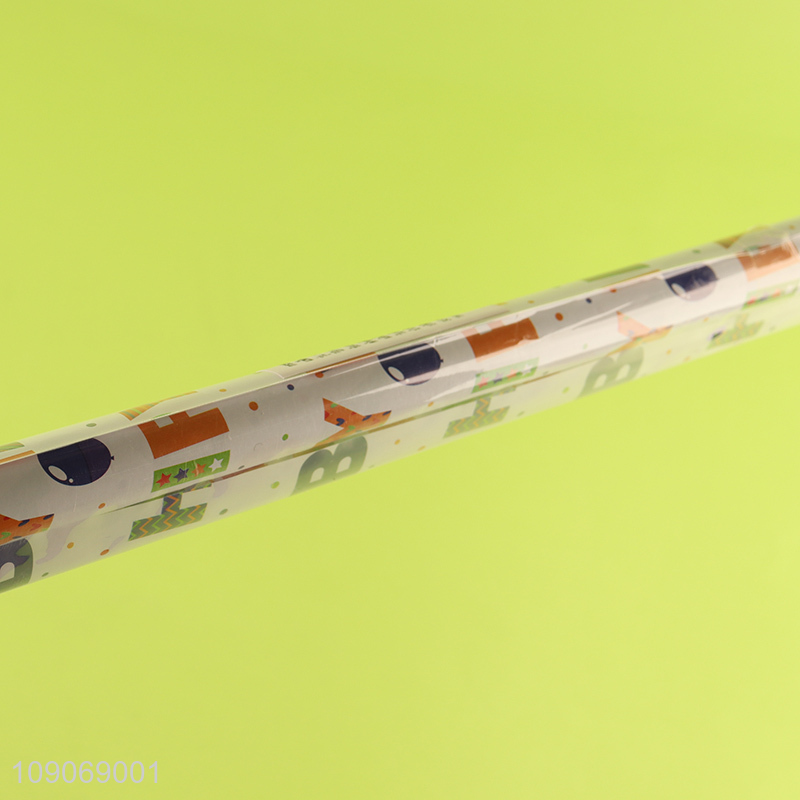 Hot selling birthday gifts packaging paper wrap roll wholesale