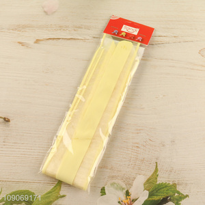 Yiwu market yellow gifts packaging bow pull ribbon for sale