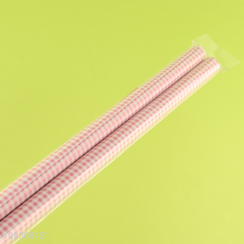 Best price pink gifts packaging paper wrap roll for party supplies