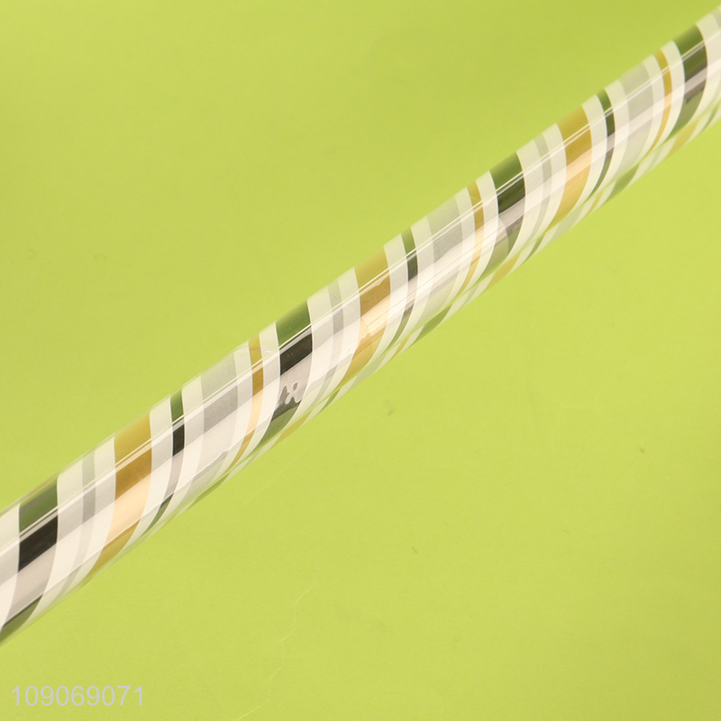 Good quality stripe printed gifts packaging paper wrap roll