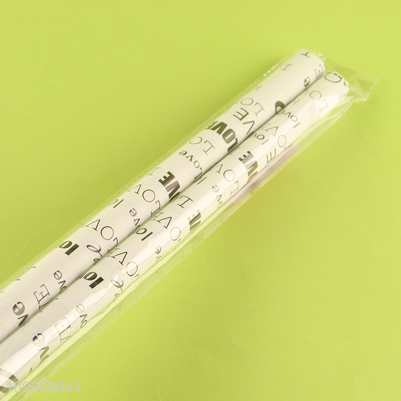 Popular products decorative gifts packaging paper wrap roll for sale