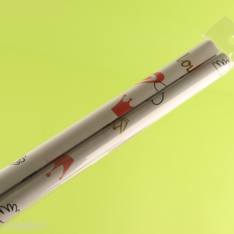 Top products printed disposable paper wrap roll for gifts packaging