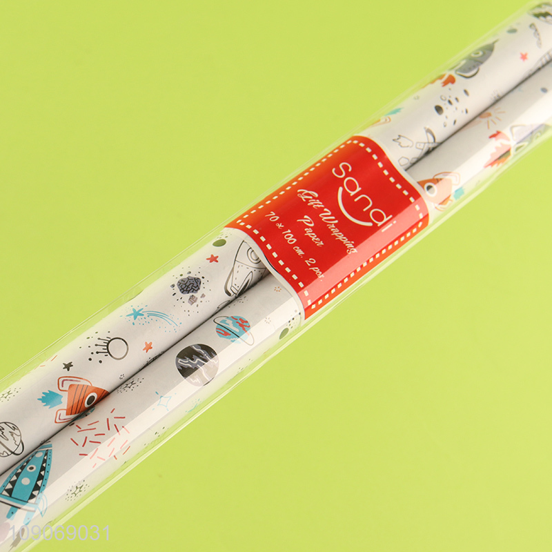 Top selling disposable party supplies paper wrap roll for gifts packaging