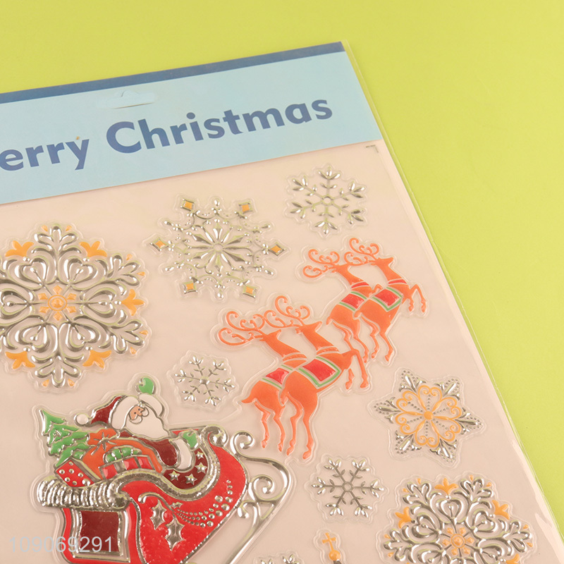 China wholesale Christmas series decorative window sticker