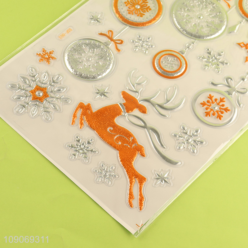 Online wholesale creative Christmas decoration home window sticker