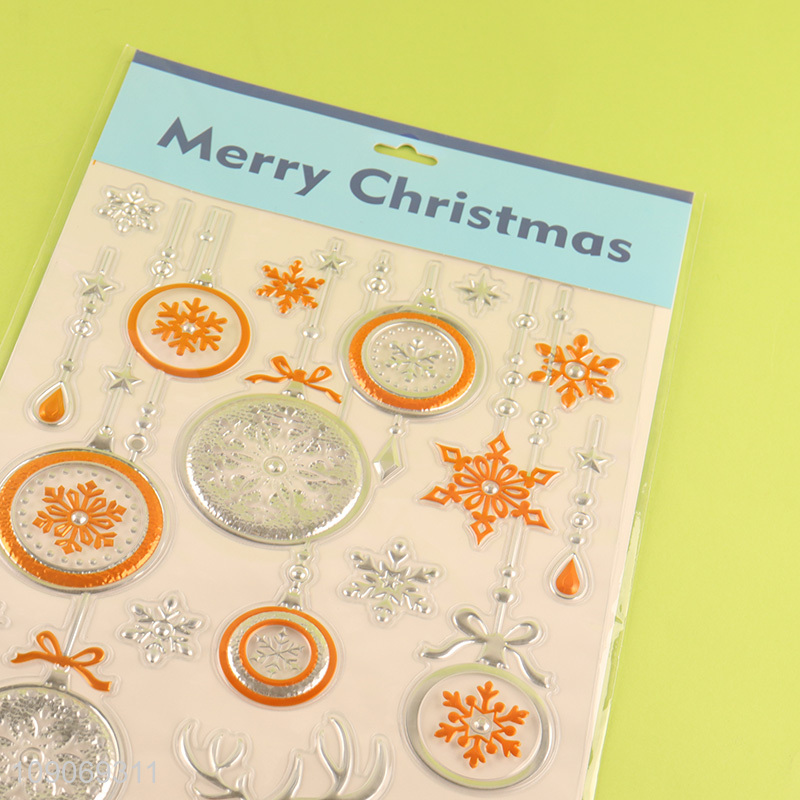 Online wholesale creative Christmas decoration home window sticker