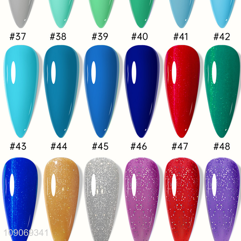 Top selling women nail art decoration uv gel polish set