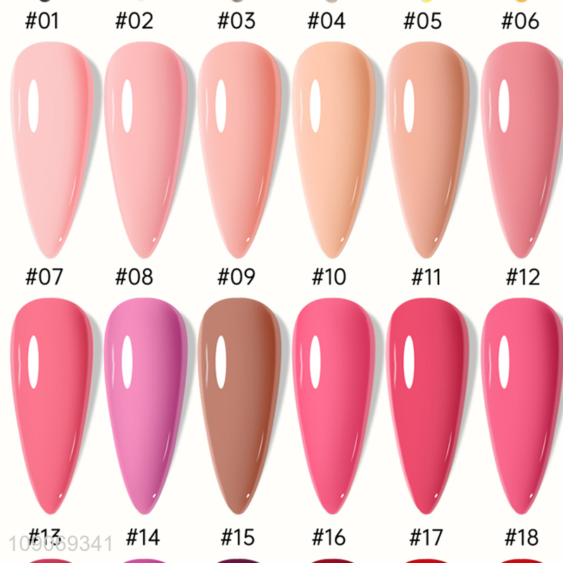 Top selling women nail art decoration uv gel polish set