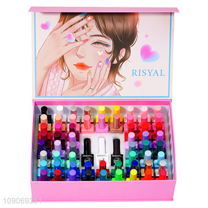 China factory 60colors women nail beauty supplies uv gel polish set