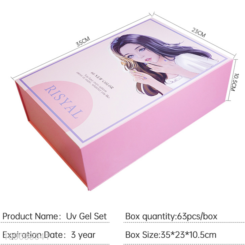 Top selling women nail art decoration uv gel polish set