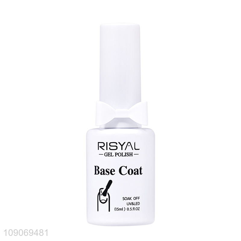 Low price 15ml long lasting quick dry base coat base gel for sale