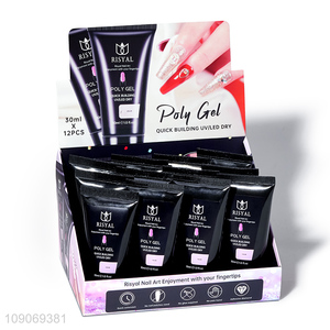 Good price women nail art supplies quick extension poly gel