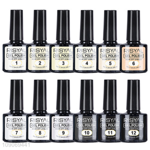 Factory price multicolor 7.3ml uv gel polish for nail art supplies
