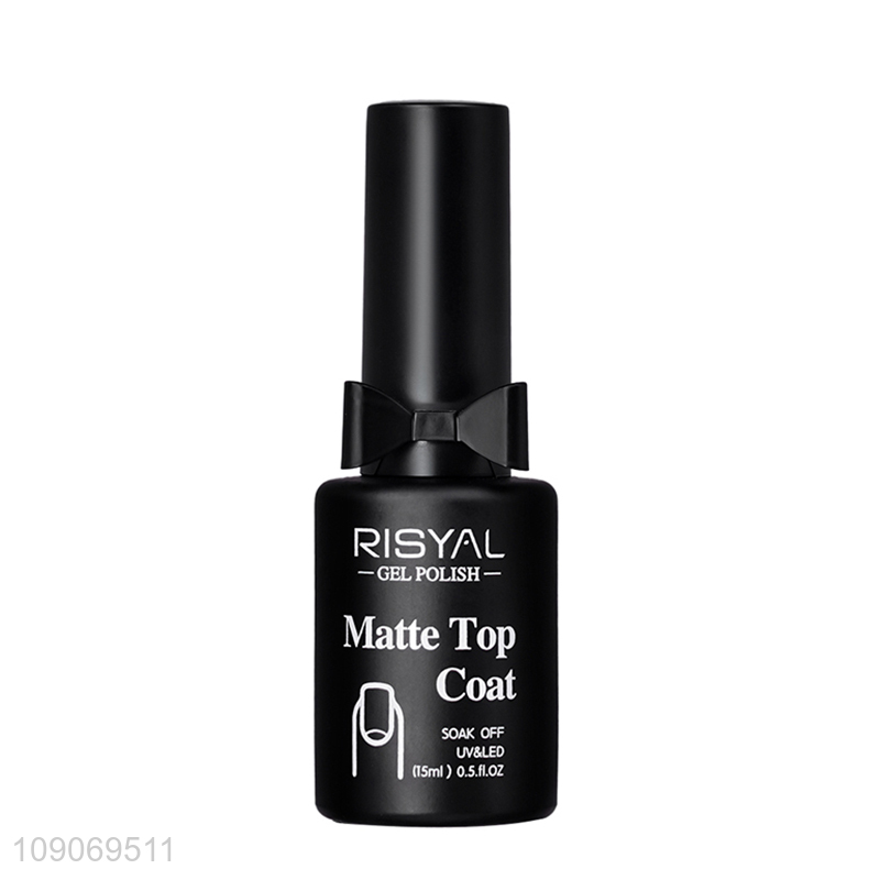 Factory wholesale 15ml professional frosted seal layer gel