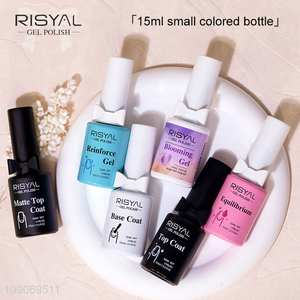 Factory wholesale 15ml professional frosted seal layer gel