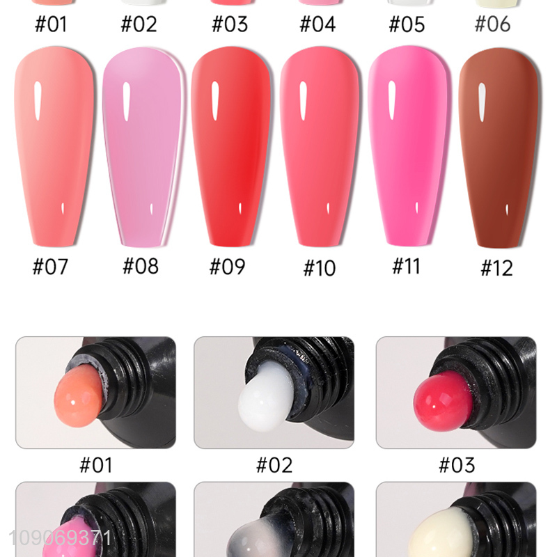 China supplier 36colors 15ml quick extension poly gel for sale