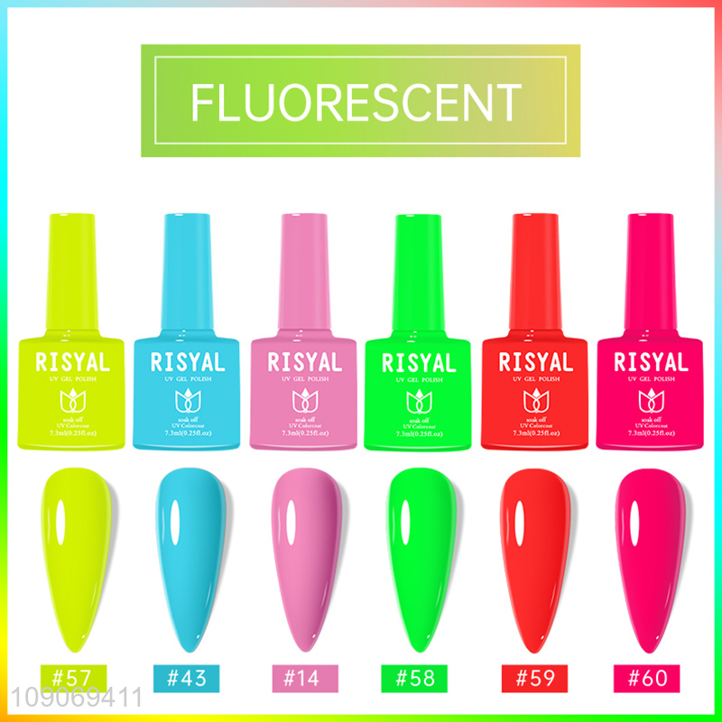 New arrival soak off quick dry uv gel polish set for nail art supplies