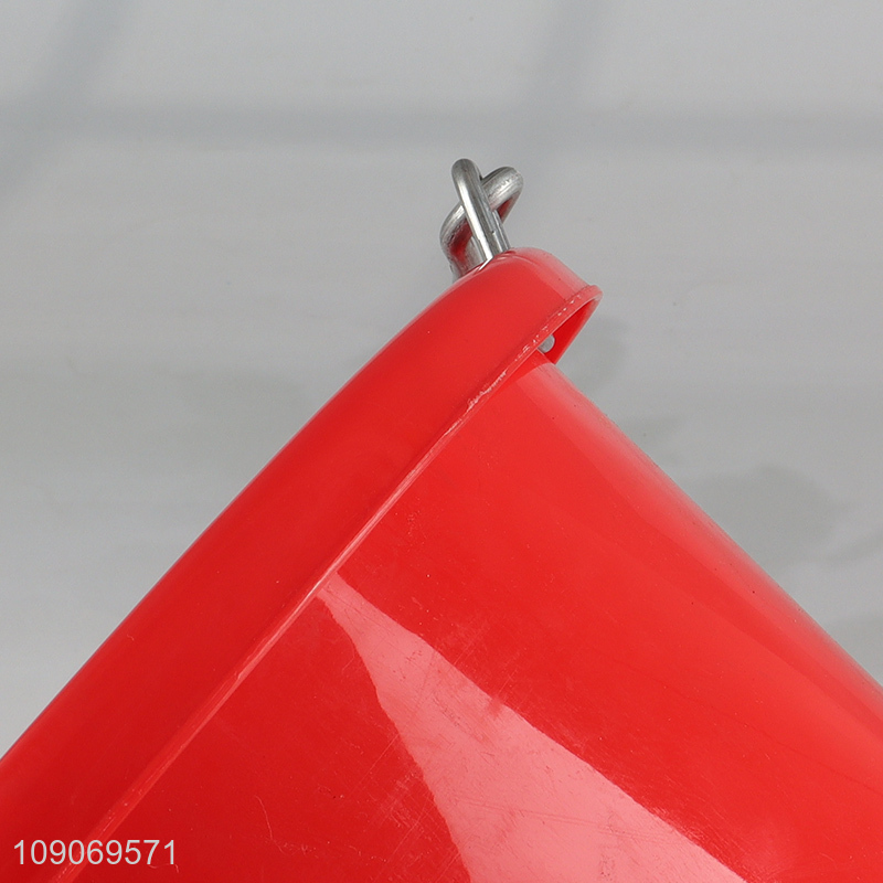 Factory Price Portable Plastic Water Bucket Poultry Feeding Supplies