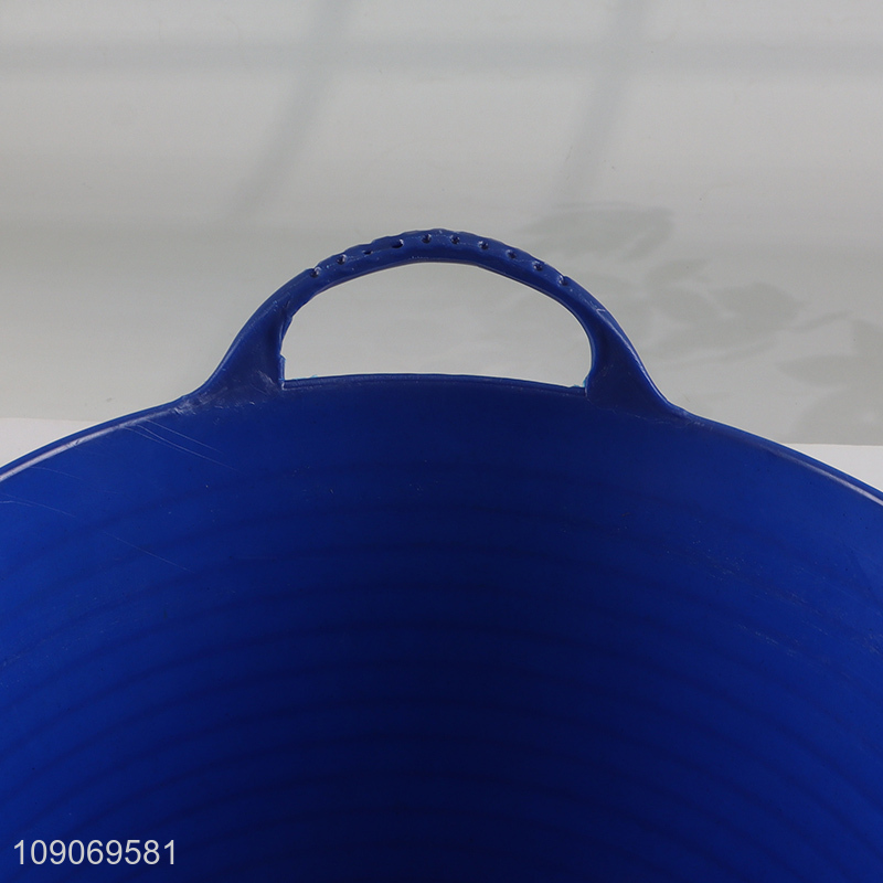 New Product Durable Laundry Hamper Plastic Laundry Basket with Handles