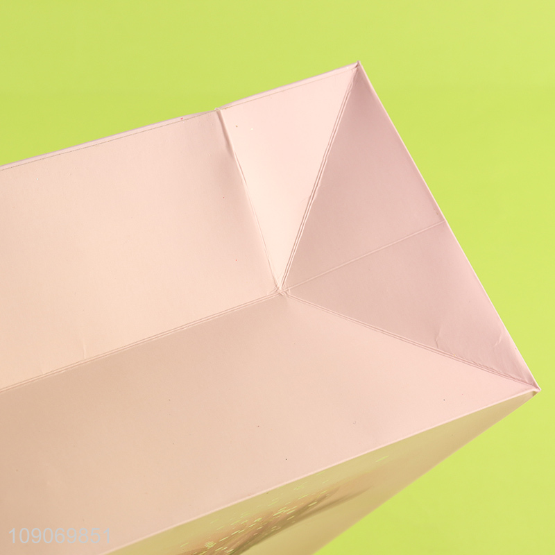 China supplier portable gifts packaging paper bag shopping bag