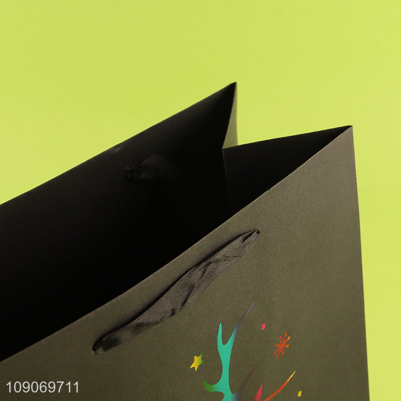 Low price Christmas gifts packaging paper bag tote bag for sale