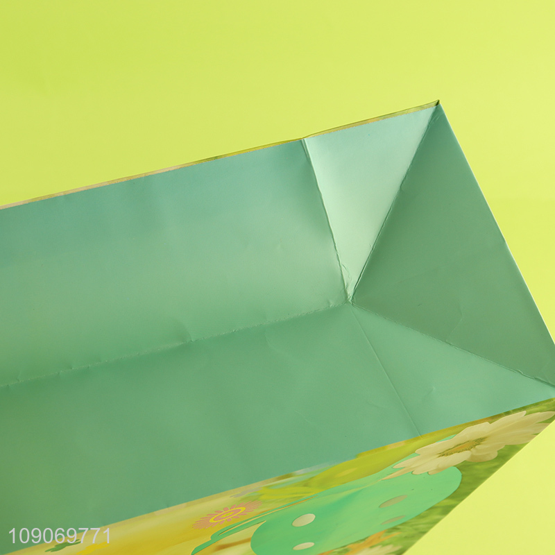 New product chicken pattern gifts packaging paper bag tote bag