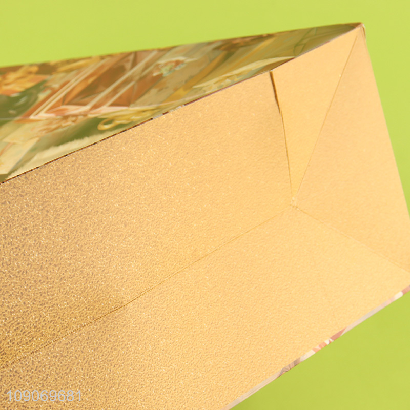 Top quality Christmas series gifts packaging paper bag for sale