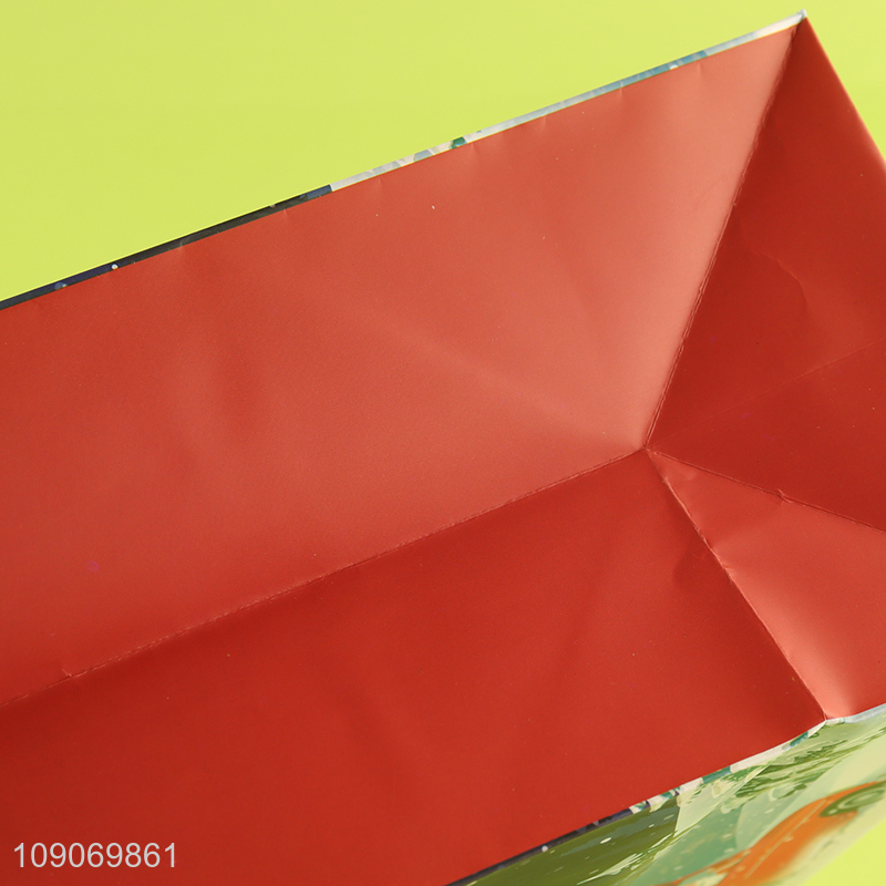 Top quality Christmas series gifts packaging paper bag tote bag