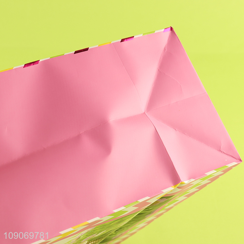 Top products rabbit pattern Easter gifts packaging paper bag