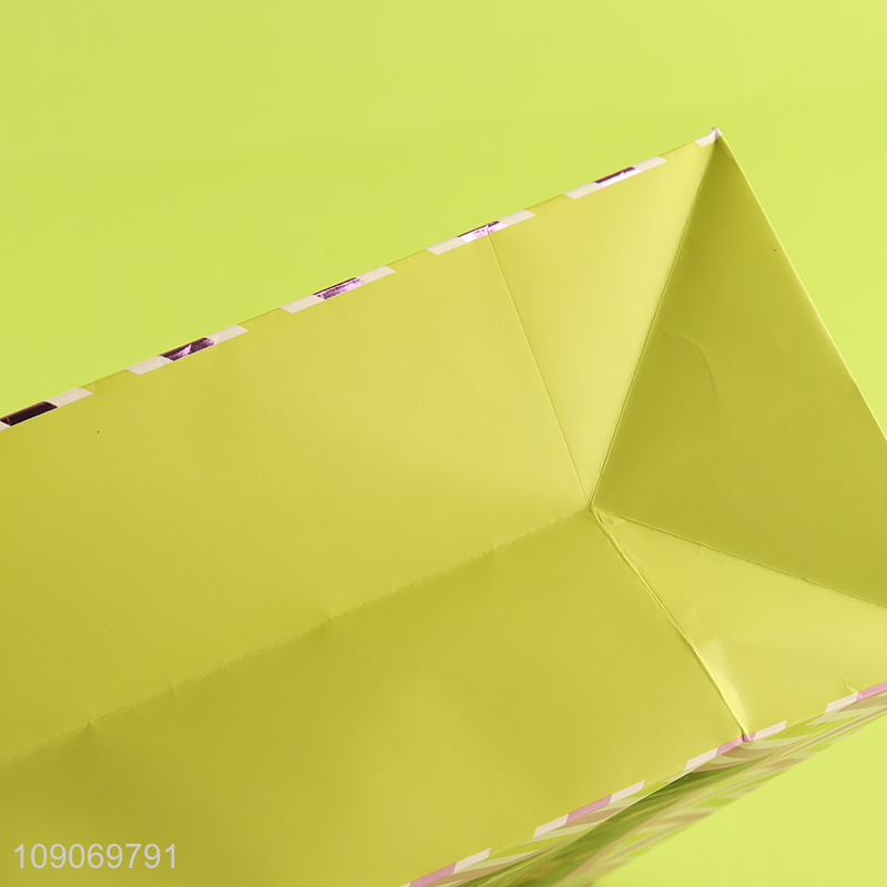 Best selling Easter egg pattern gifts packaging paper bag wholesale