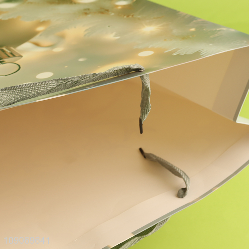 Hot selling Christmas gifts packaging paper bag tote bag