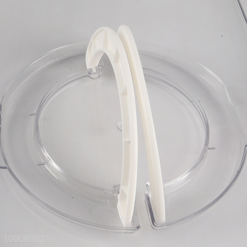 Online Wholesale Divided Plastic Refrigerator Organizer with 4 Removable Colanders