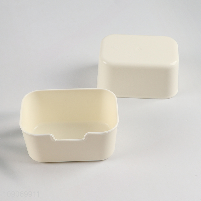 Factory Price 4-Compartment Divided Food Storage Container Seasoning Box