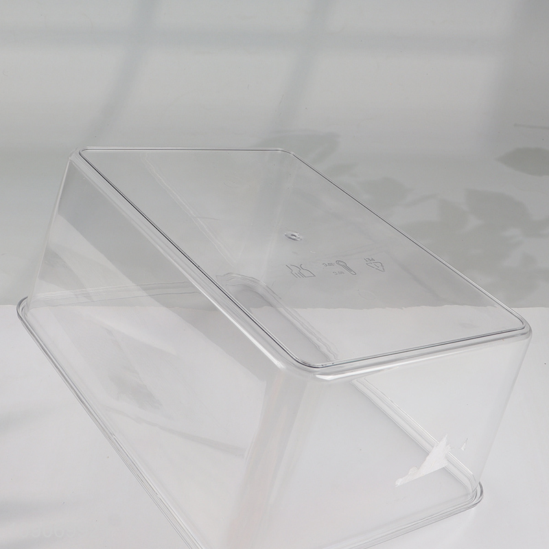 Online Wholesale Divided Plastic Refrigerator Organizer with 4 Removable Colanders