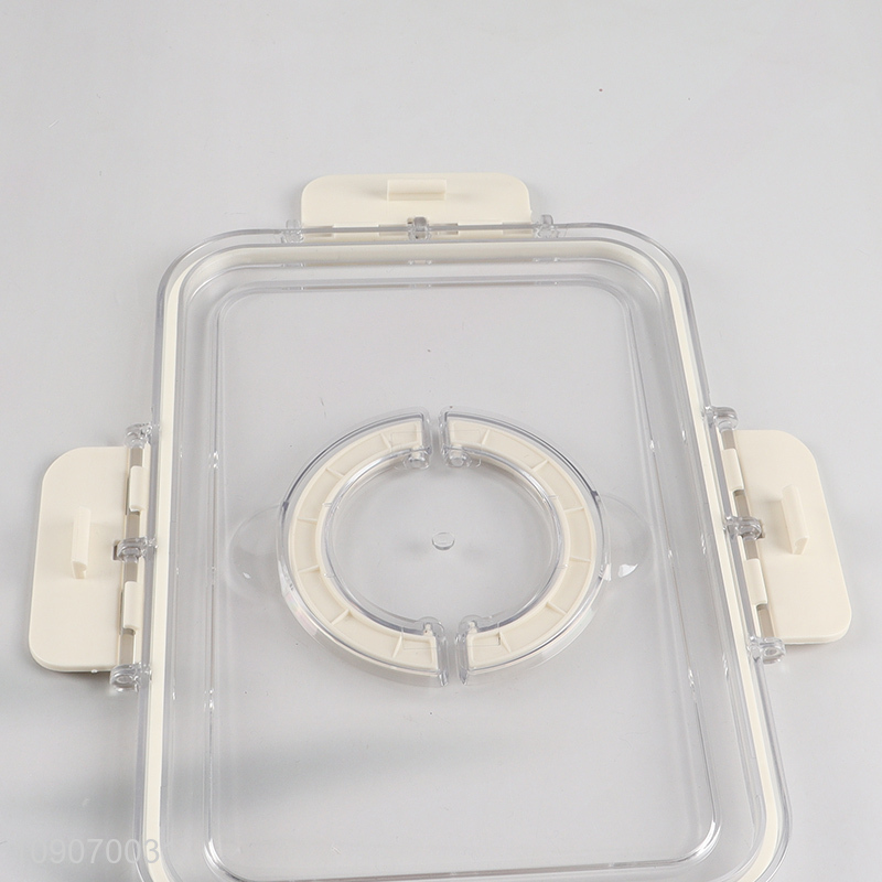 Online Wholesale Divided Plastic Refrigerator Organizer with 1 Removable Colander