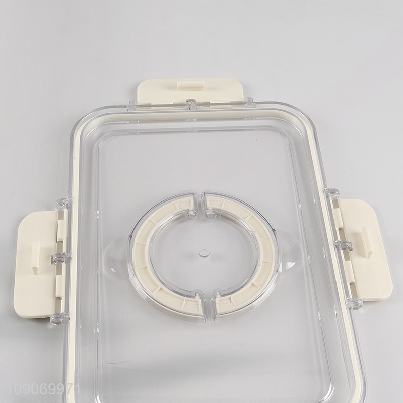 Factory Supply 2-Compartment Divided Refrigerator Organizer Food Storage Container