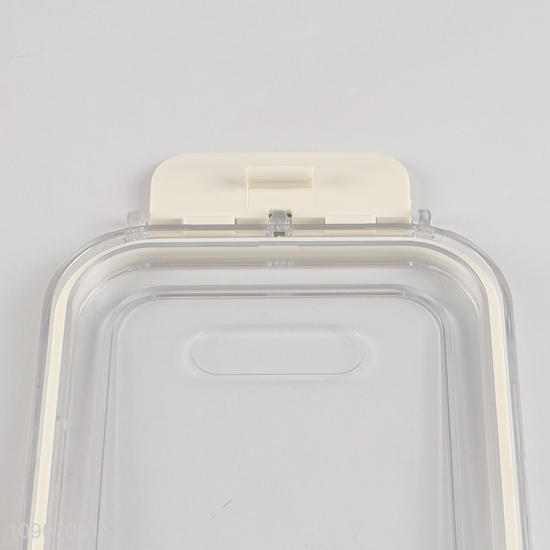 Custom Logo 2-Compartment Divided Refrigerator Organizer Food Storage Container