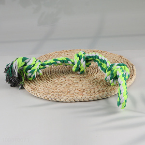 Factory Price Cotton Rope Dog Toy Puppy Chew Toy for Teething