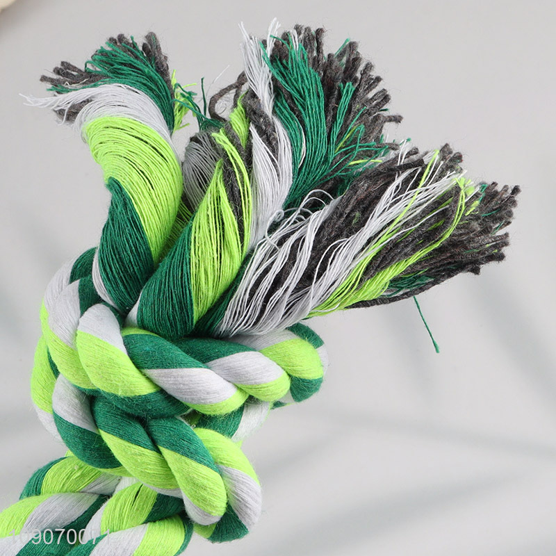 Factory Price Cotton Rope Dog Toy Puppy Chew Toy for Teething
