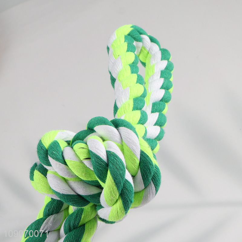 Factory Price Cotton Rope Dog Toy Puppy Chew Toy for Teething
