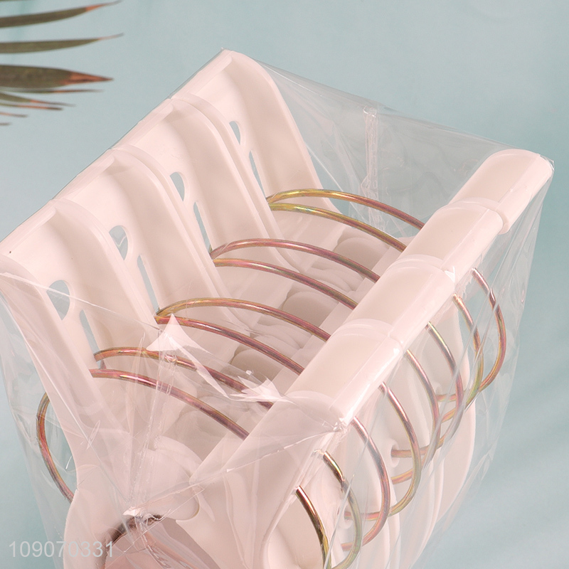 New Arrival 4 Packs Plastic Clothes Pegs Windproof Laundry Clips